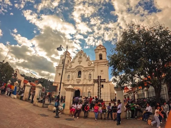 Santuario de la inmaculada virgen de Juquiila en Juquila Oaxaca