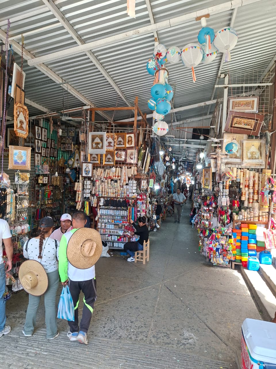 Pasillos del mercado